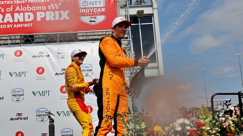 Nyt Lundgaard-podie i Alabama
(Foto: Joe Hurley, IndyCar)